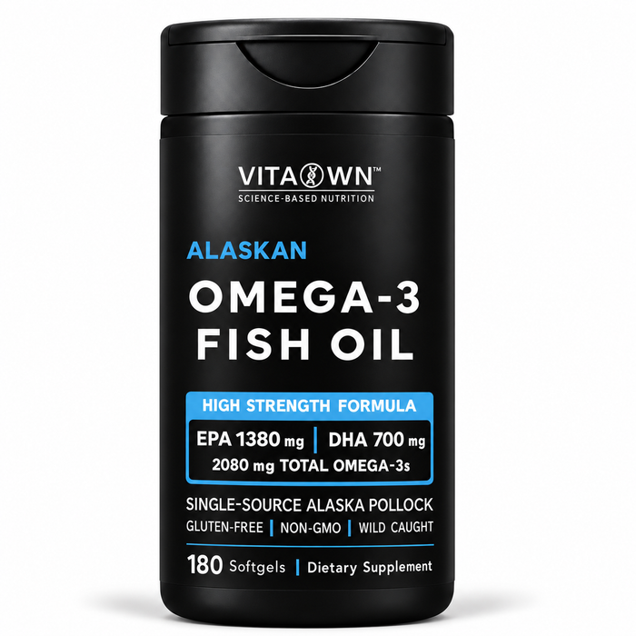 Alaskan Omega-3 Fish Oil